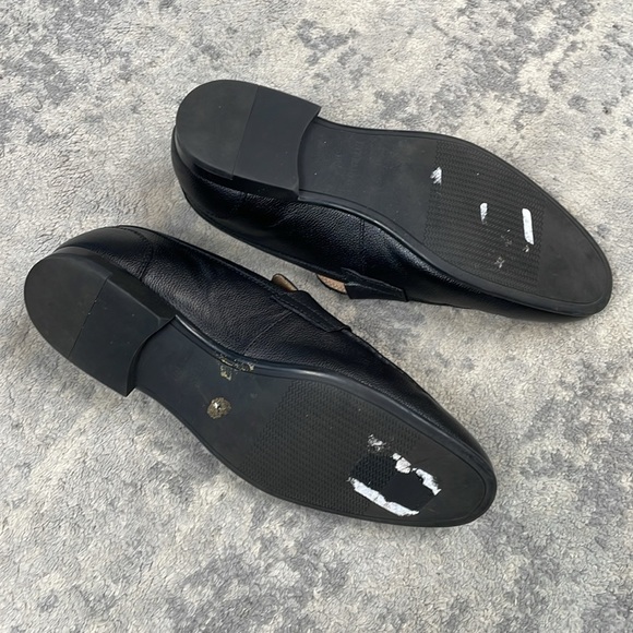 Vittorio Russo Millar Leather Penny Loafers Black Classic Business Sz 10.5 main image 5
